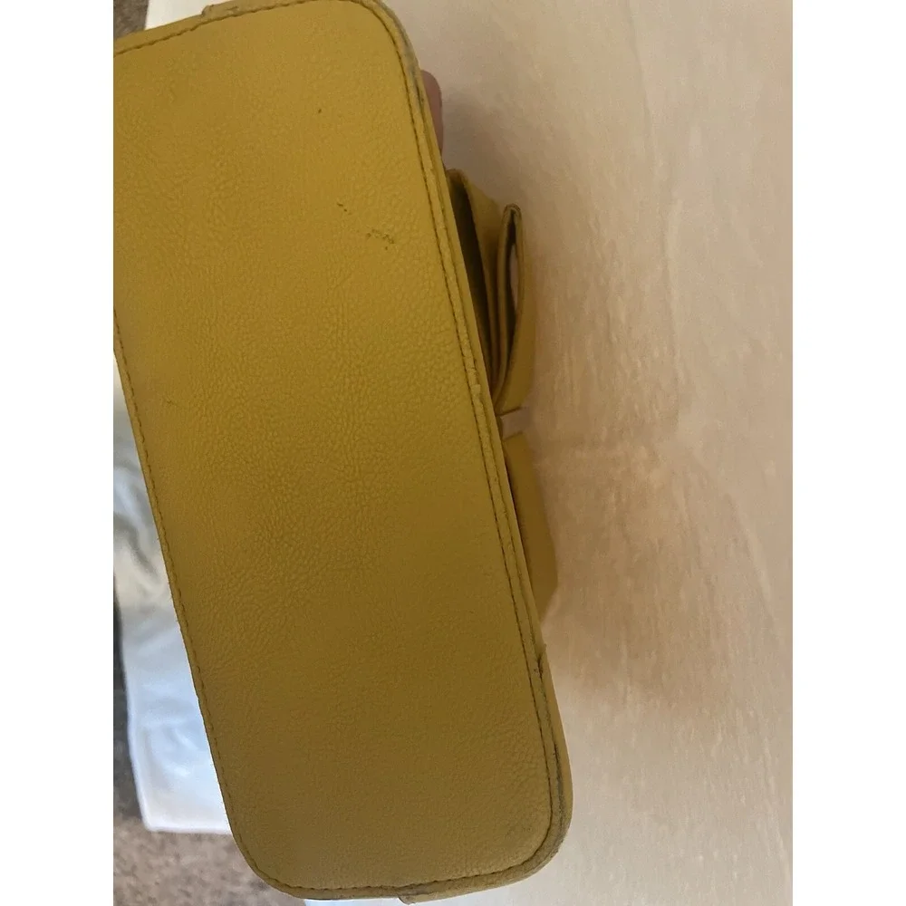 Betsey Johnson Yellow  Bow Purse vintage‎